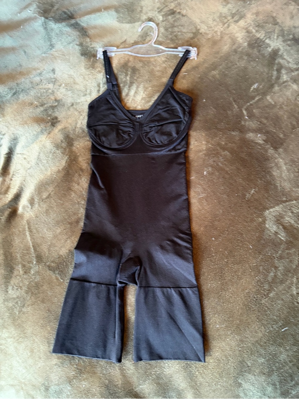 SPANX Black Full-Body Shapewear Bodysuit